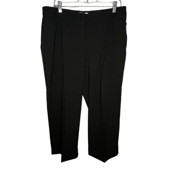 Chico's Cuffed Black Dress‎ Pants - Picture 1 of 6